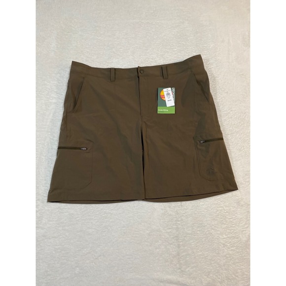 L.L. Bean Other - LL Bean Cresta Hiking Shorts Mens 42W Dark Cinder Brown UPF 50+ Nylon 506424 NWT